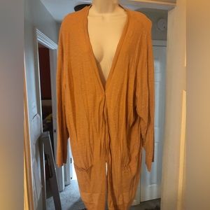 Torrid Pink long sleeved cardigan